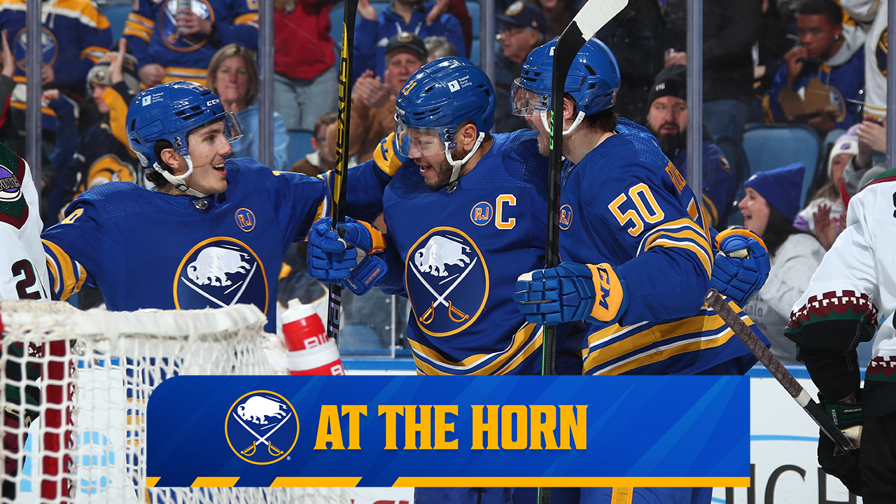 At The Horn | Sabres 5 - Coyotes 2 | Buffalo Sabres