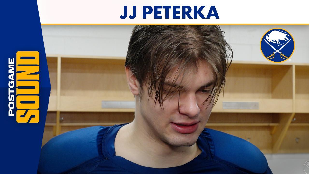 JJ Peterka Postgame At SJS | Buffalo Sabres