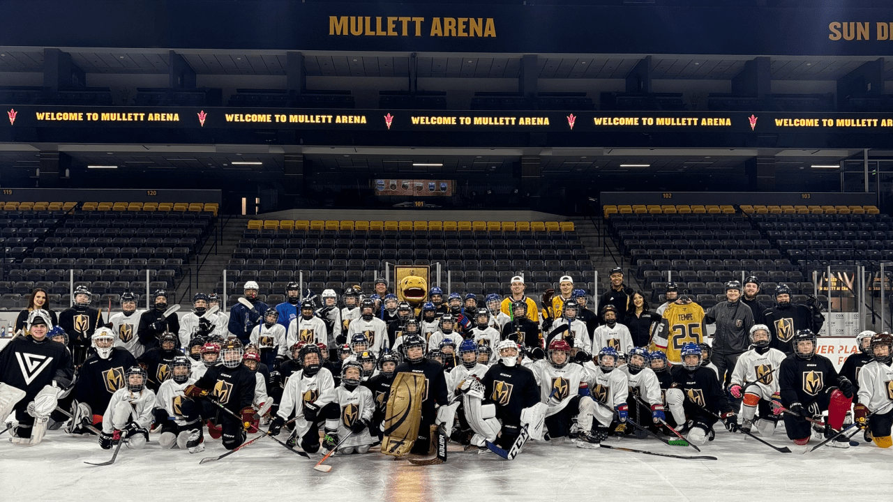 Vegas Golden Knights Announce Free Youth Clinics for Arizona Road Trip