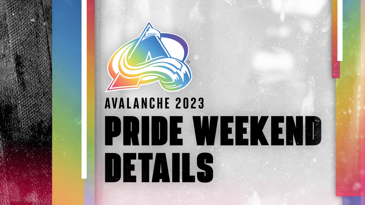 Avalanche to Host 2023 Pride Weekend Colorado Avalanche
