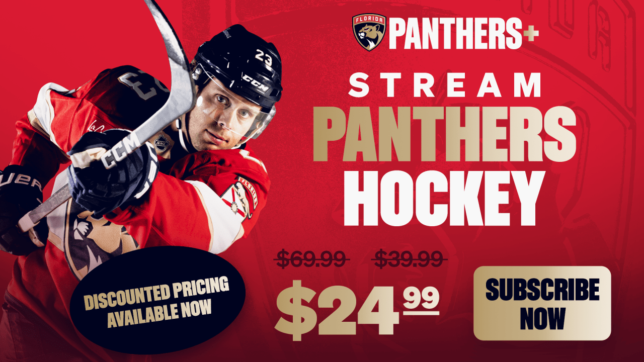 Panthers Plus ‘Quarter Season Pass’ Available for Remainder of 2025-26 Season | Florida Panthers