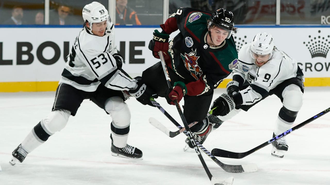 Coyotes defeat Kings in opener of NHL Global Series -- Melbourne NHL