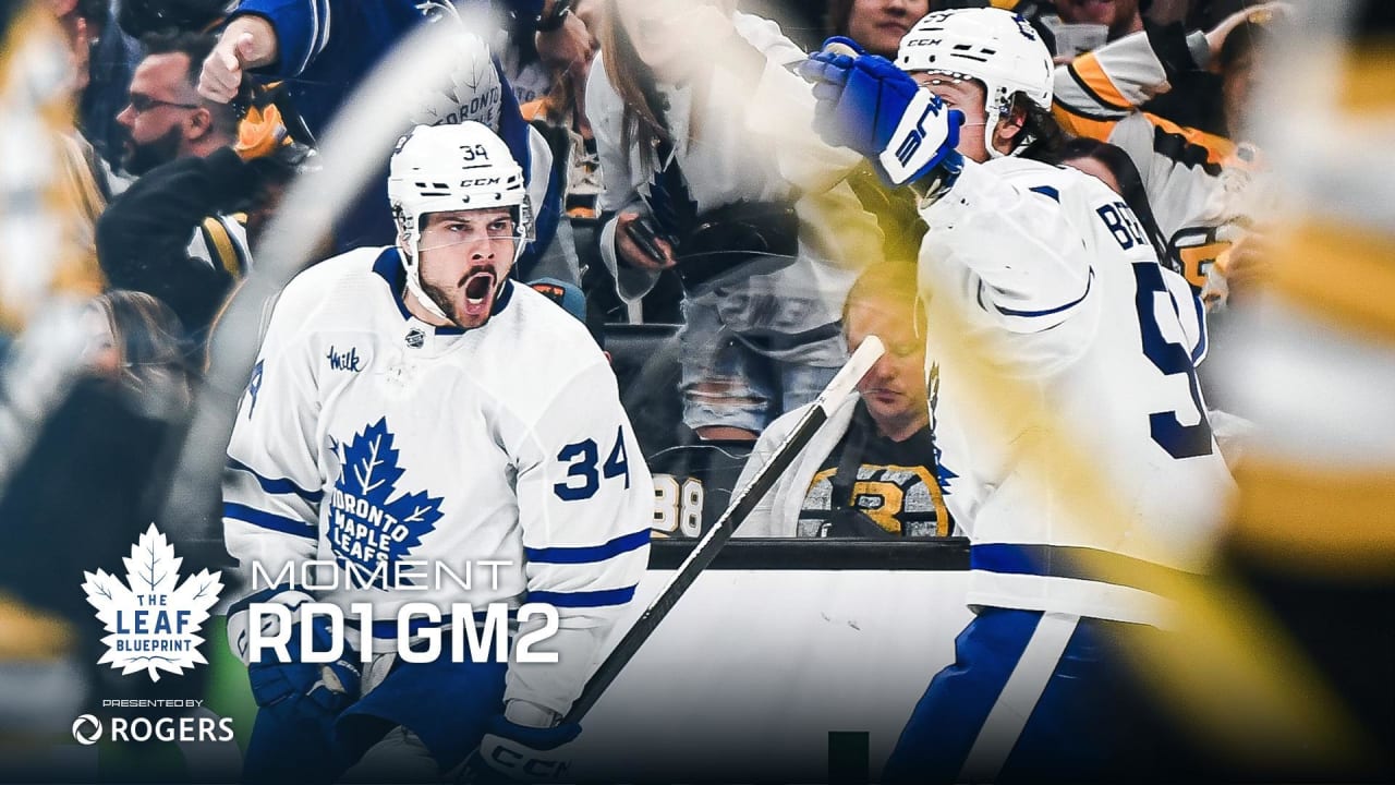 RD1 GM2 | The Leaf: Blueprint Moment | Toronto Maple Leafs