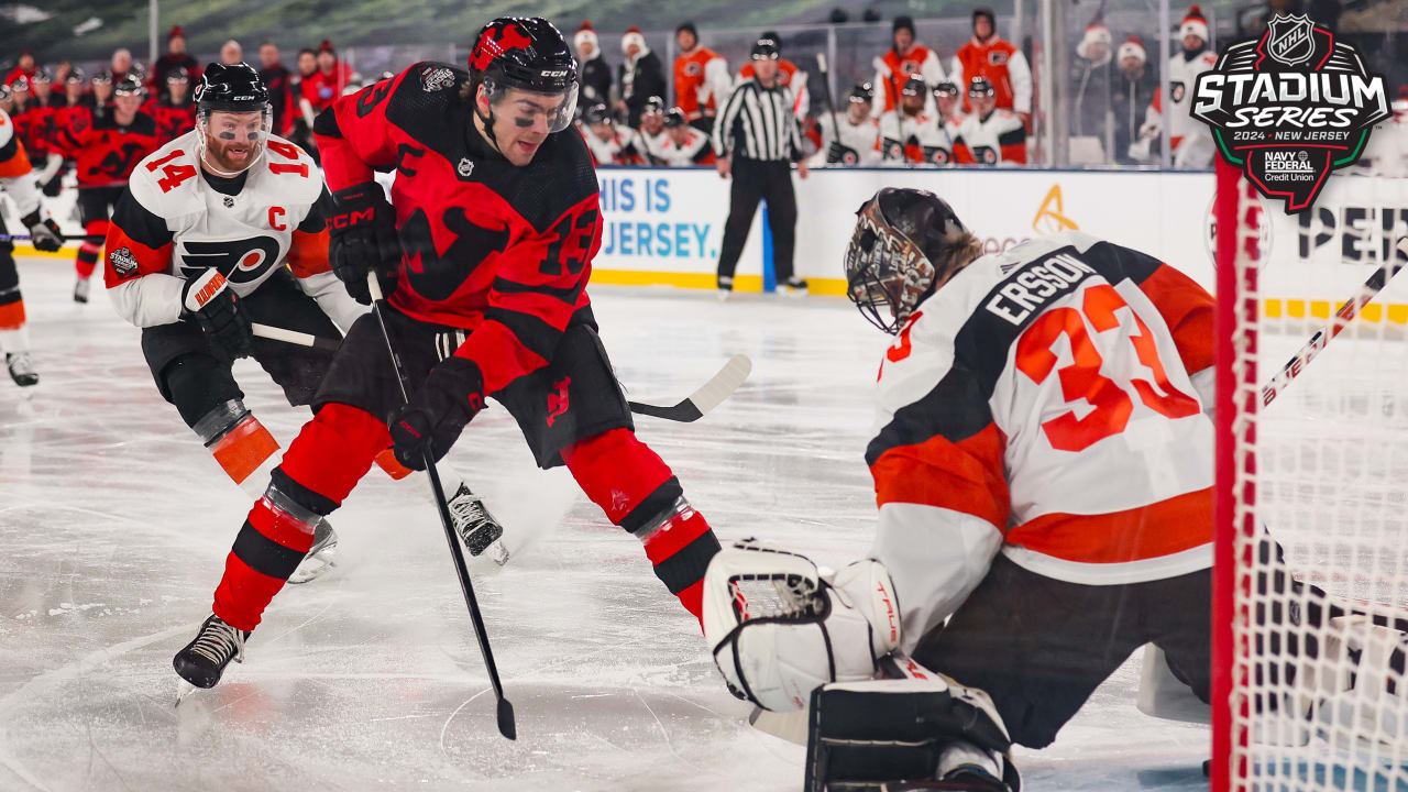 Hischier Delivers 'complete' Performance For Devils In Stadium Series ...