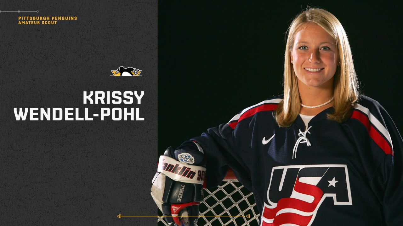 Krissy Wendell-Pohl Inspiring Women in a New Way as Penguins Scout