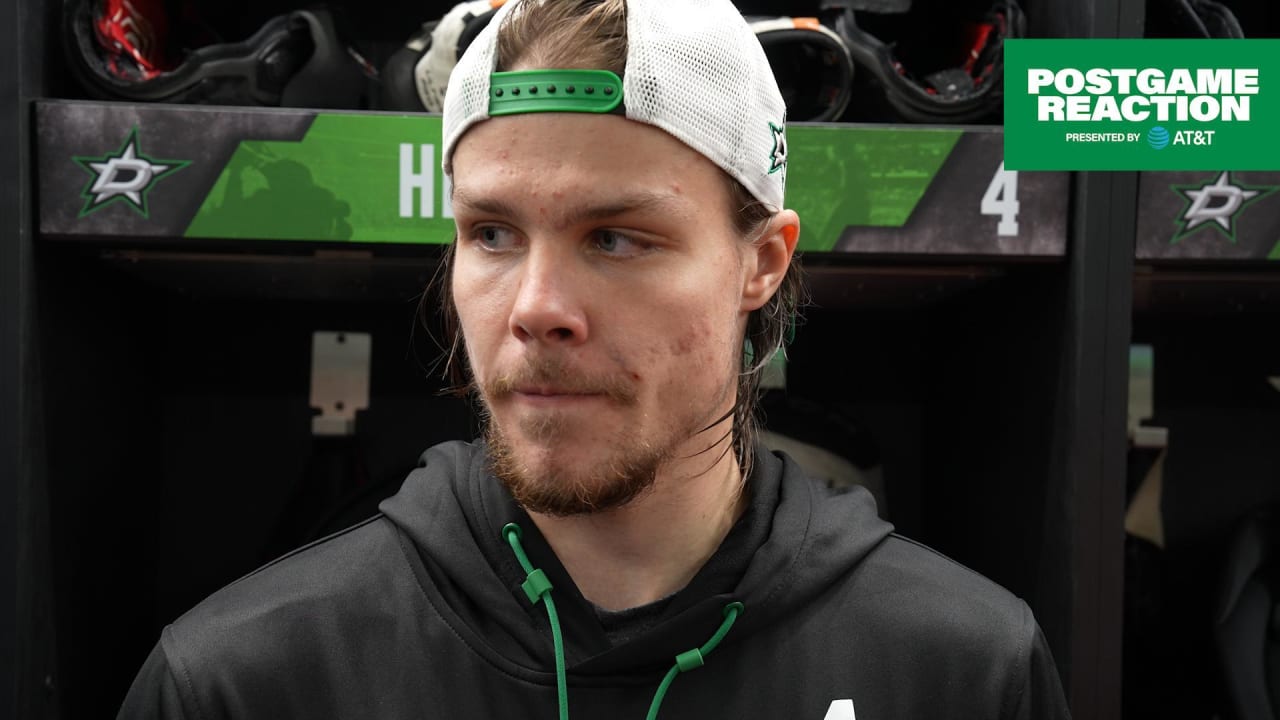 CGY@DAL Postgame: Miro Heiskanen | Dallas Stars