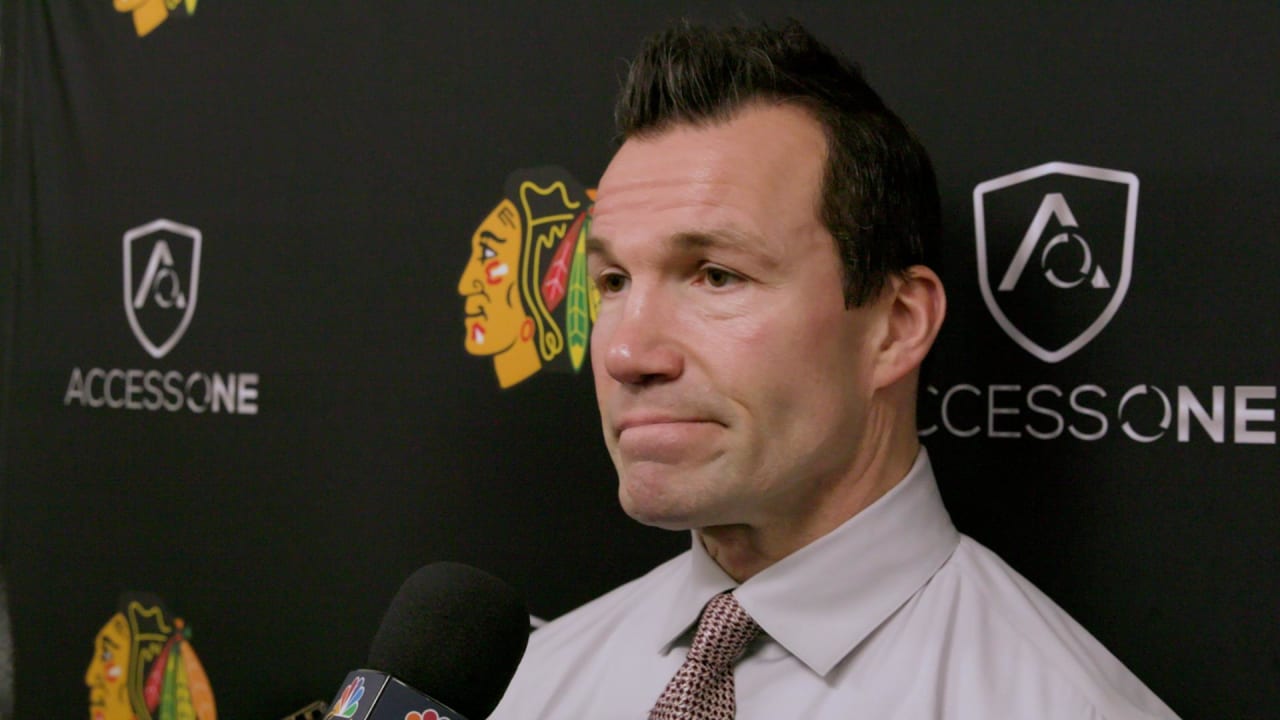 Richardson on Facing Blues | Chicago Blackhawks