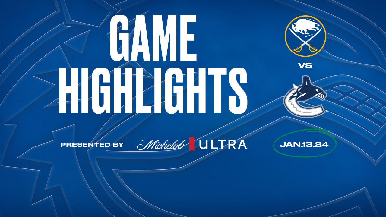 HIGHLIGHTS | Canucks At Sabres | Vancouver Canucks