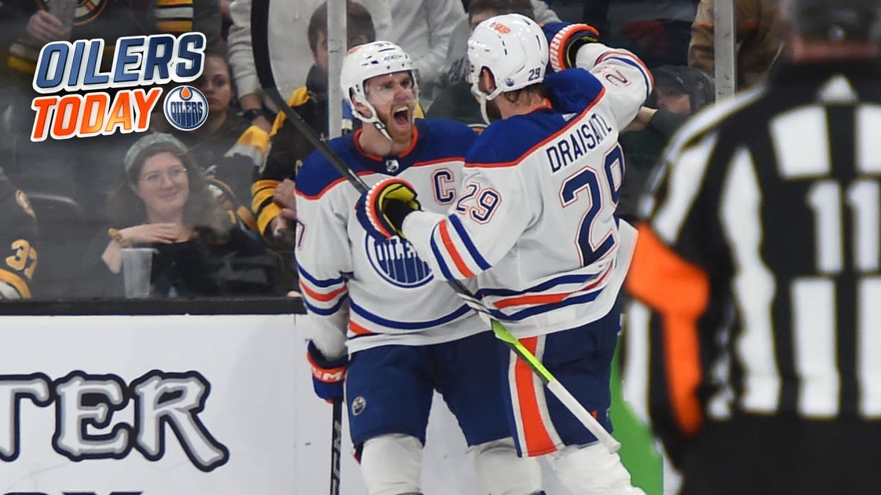 OILERS TODAY | Post-Game at BOS | Edmonton Oilers