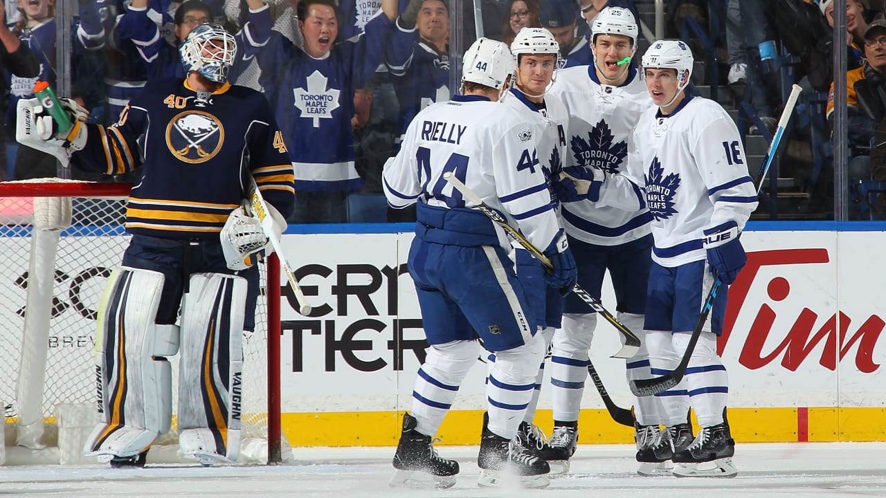 Maple Leafs Win, Move Up To Second In Atlantic 