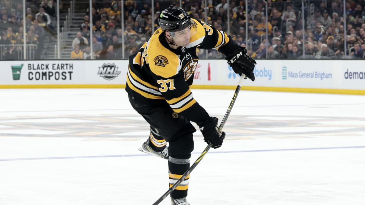 Bergeron steht bei den Bruins vor Comeback