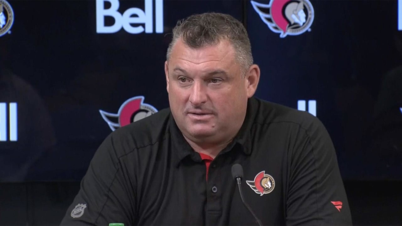 DJ Smith and Pierre Dorion Media | Ottawa Senators