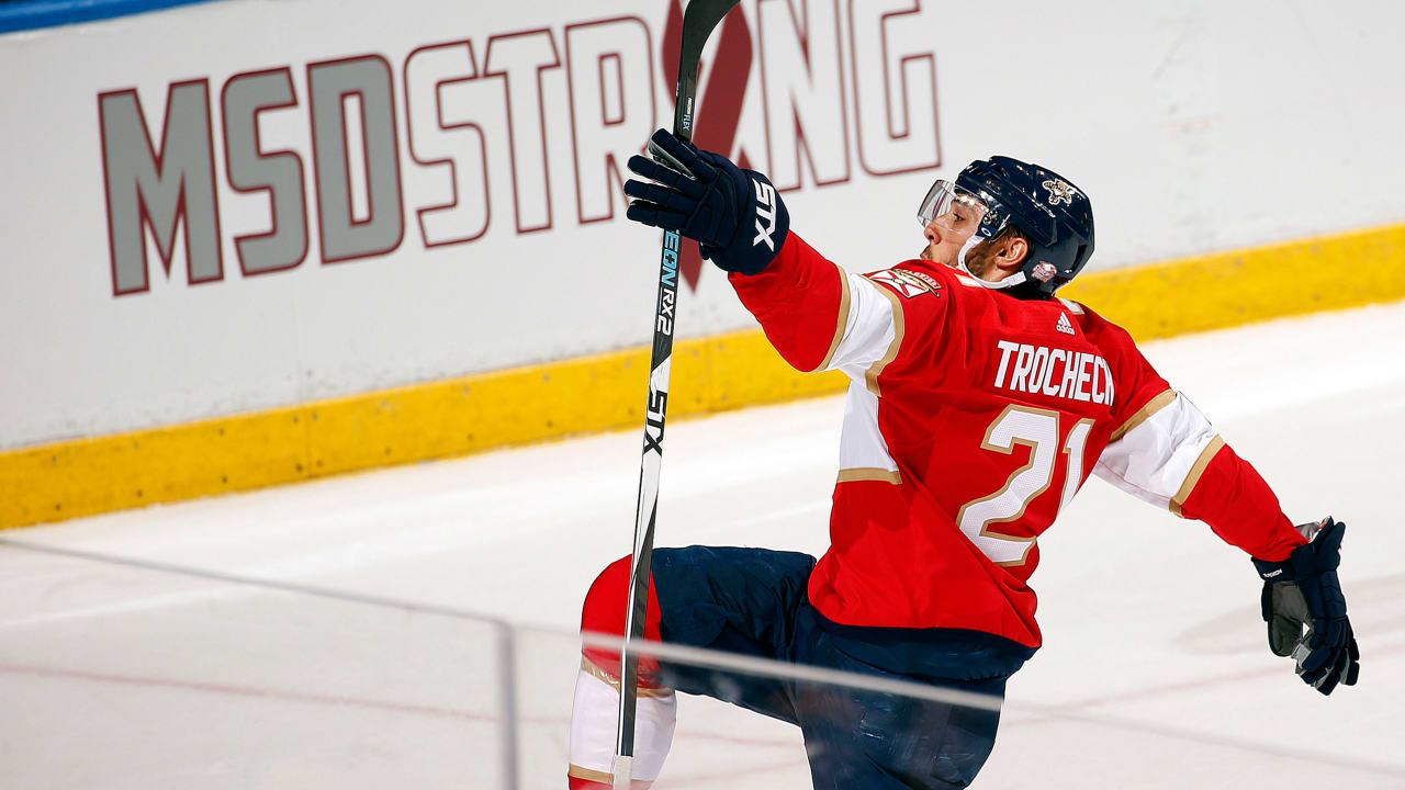 Vincent Trocheck led the Florida Panthers against the Winnipeg