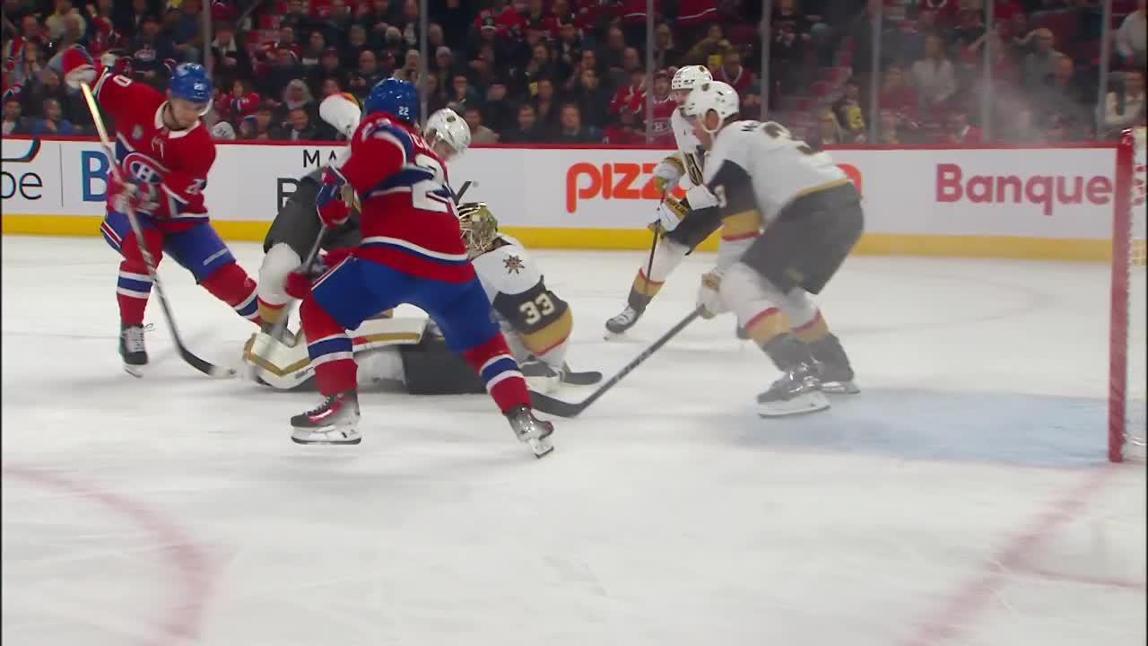VGK@MTL: Hill with a great save | Vegas Golden Knights