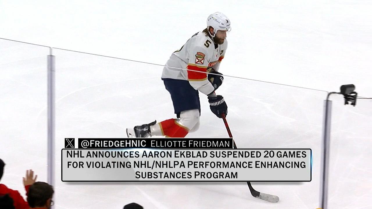 Aaron Ekblad receives 20-game suspension | NHL.com