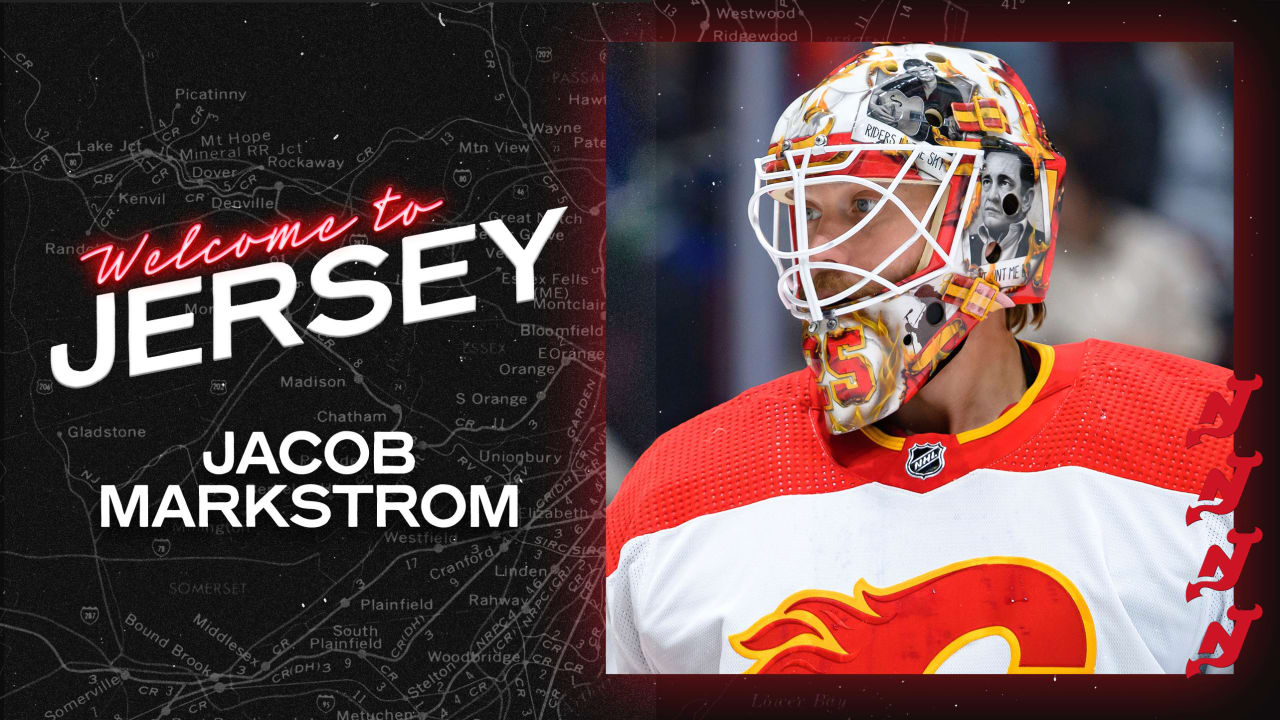 Devils adquirem Jacob Markstrom de Calgary |  lançar