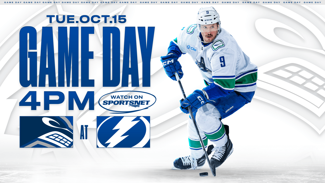 Game Notes: Canucks at Lightning