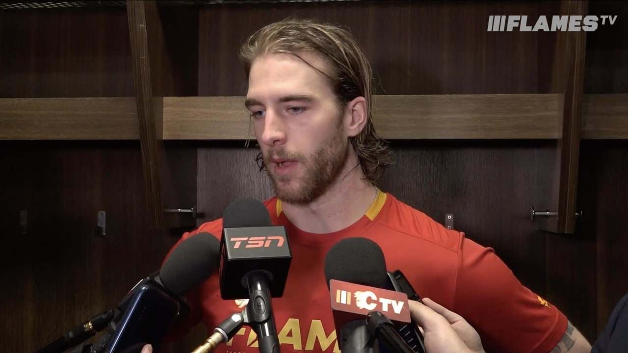 Postgame Hanifin - 24.02.24 | Calgary Flames