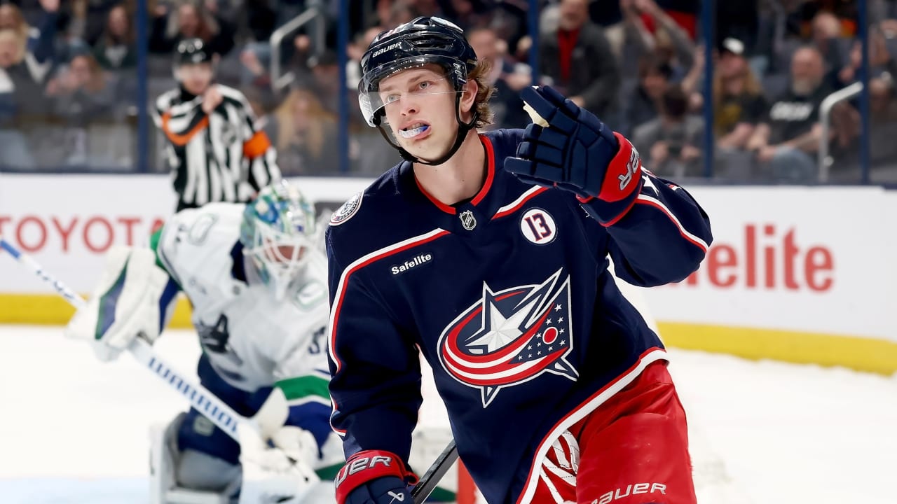 Johnson had a big year, but he wants to be among the best | Columbus Blue Jackets