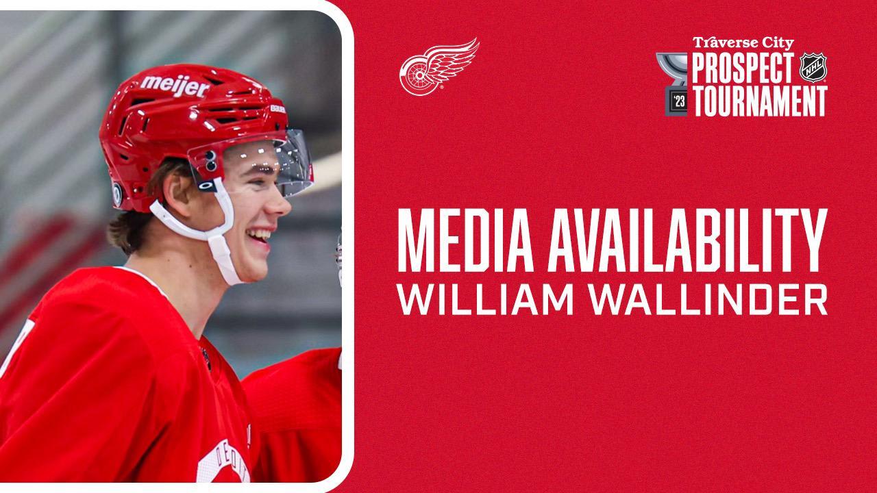 Red Wings prospect William Wallinder is delivering on his