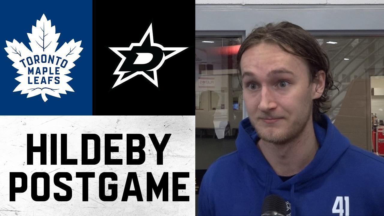 Dennis Hildeby | Post Game | Toronto Maple Leafs