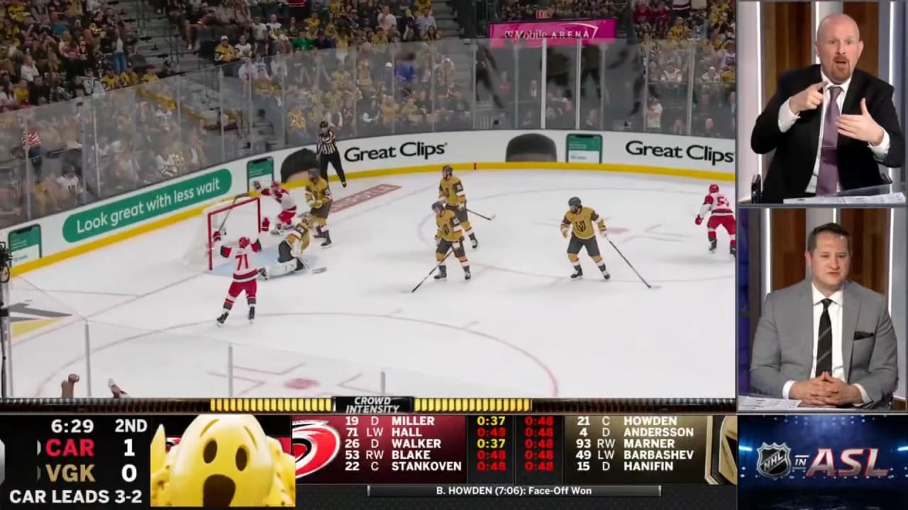 Blake pads the lead (ASL Cast)
