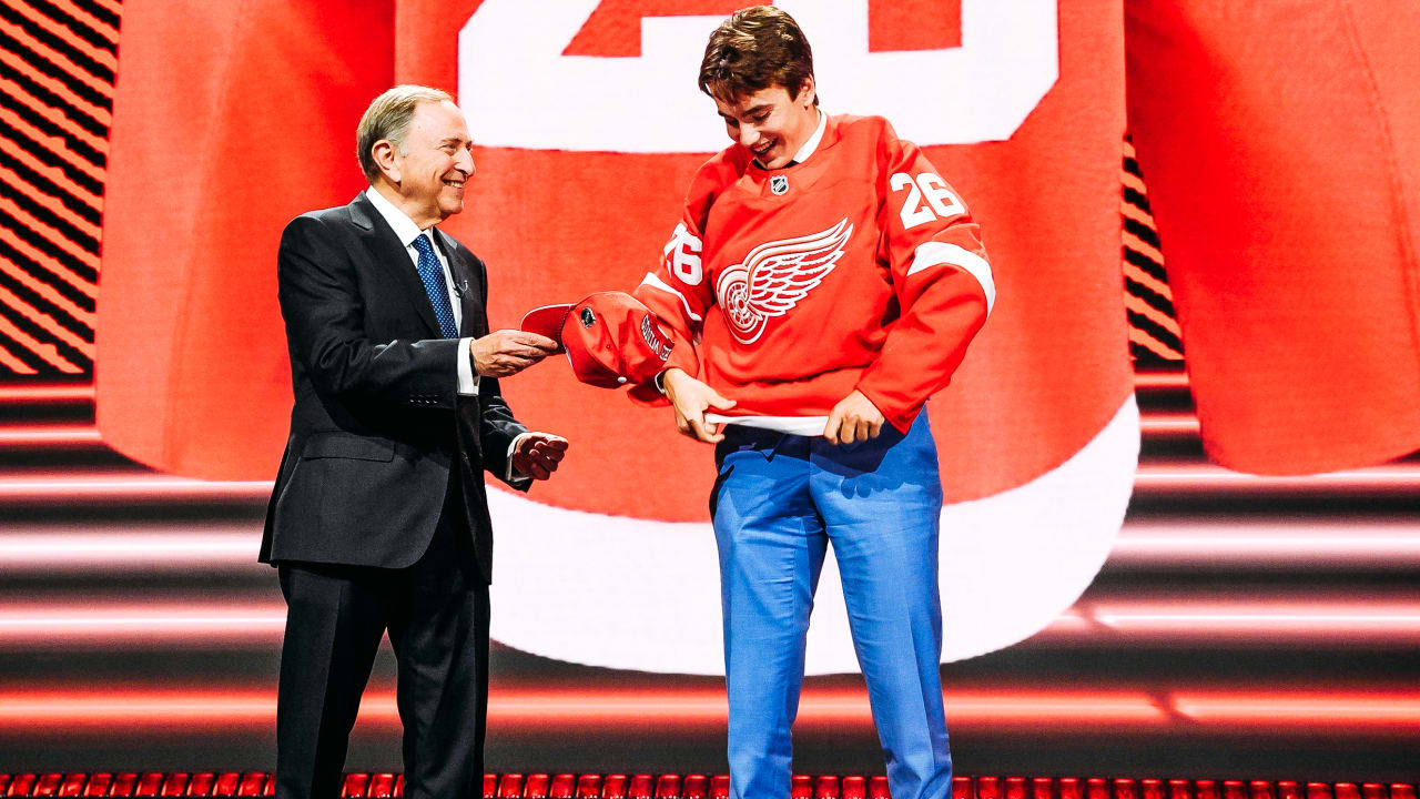 Red Wings trade for No. 23 overall pick in 2026 NHL Entry Draft, take ‘offensive-minded’ Hurlbert