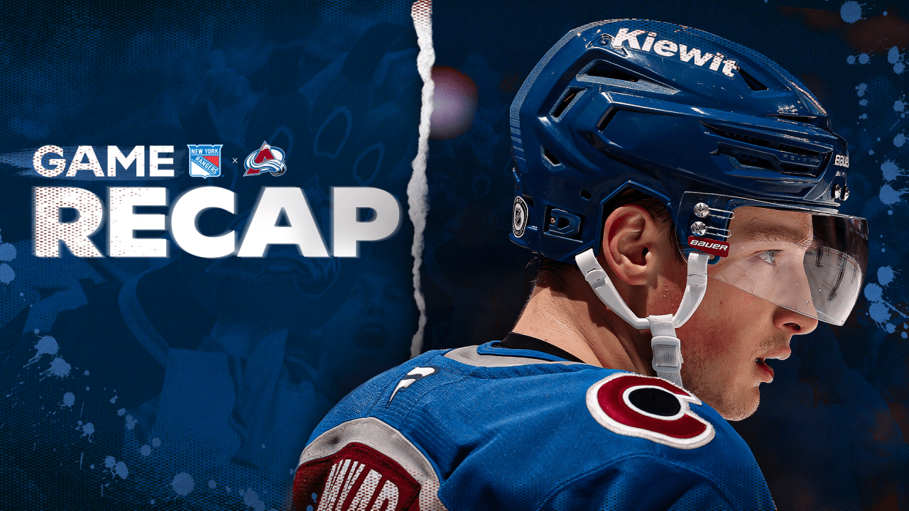 Avalanche Use Late-Game Heroics to Beat Rangers 3-2 in Overtime | Colorado Avalanche