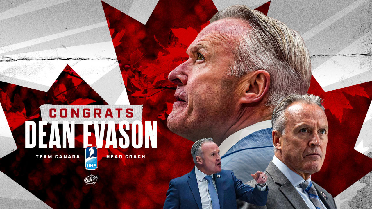 Evason, McCarthy named to Canada's coaching staff for 2025 IIHF World Championships | Columbus Blue Jackets