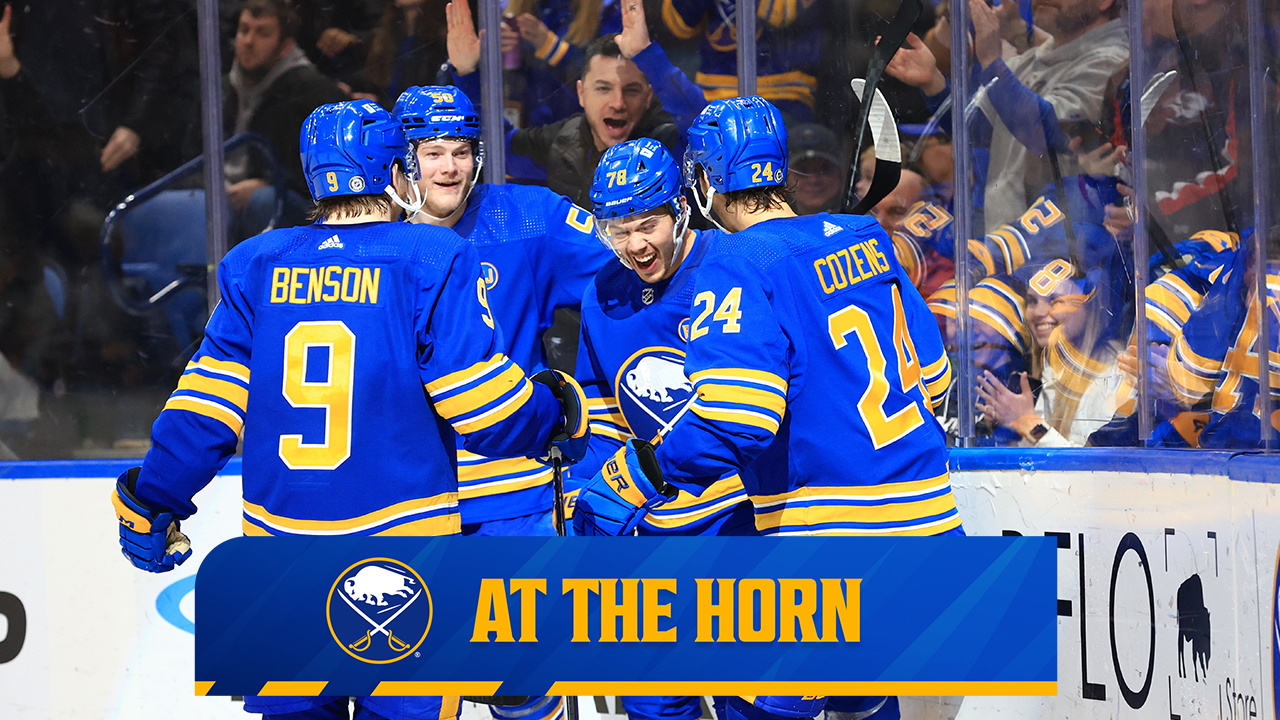 At The Horn | Sabres 3 - Oilers 2 (SO) | Buffalo Sabres