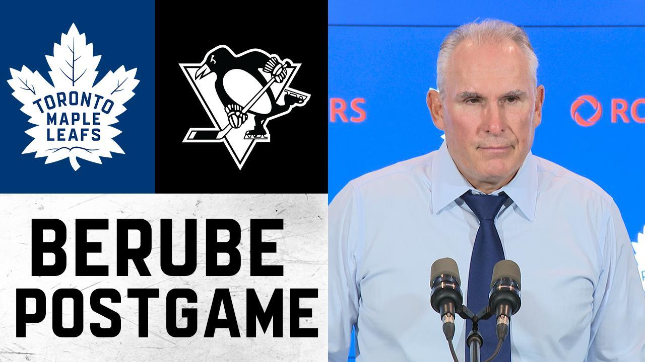 Craig Berube | Post Game | Toronto Maple Leafs