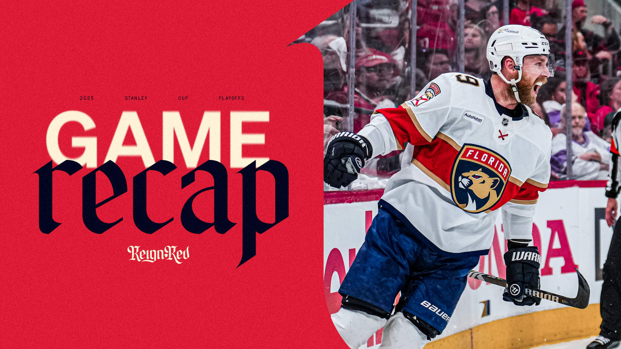 RECAP: Panthers 5, Hurricanes 0 | Florida Panthers