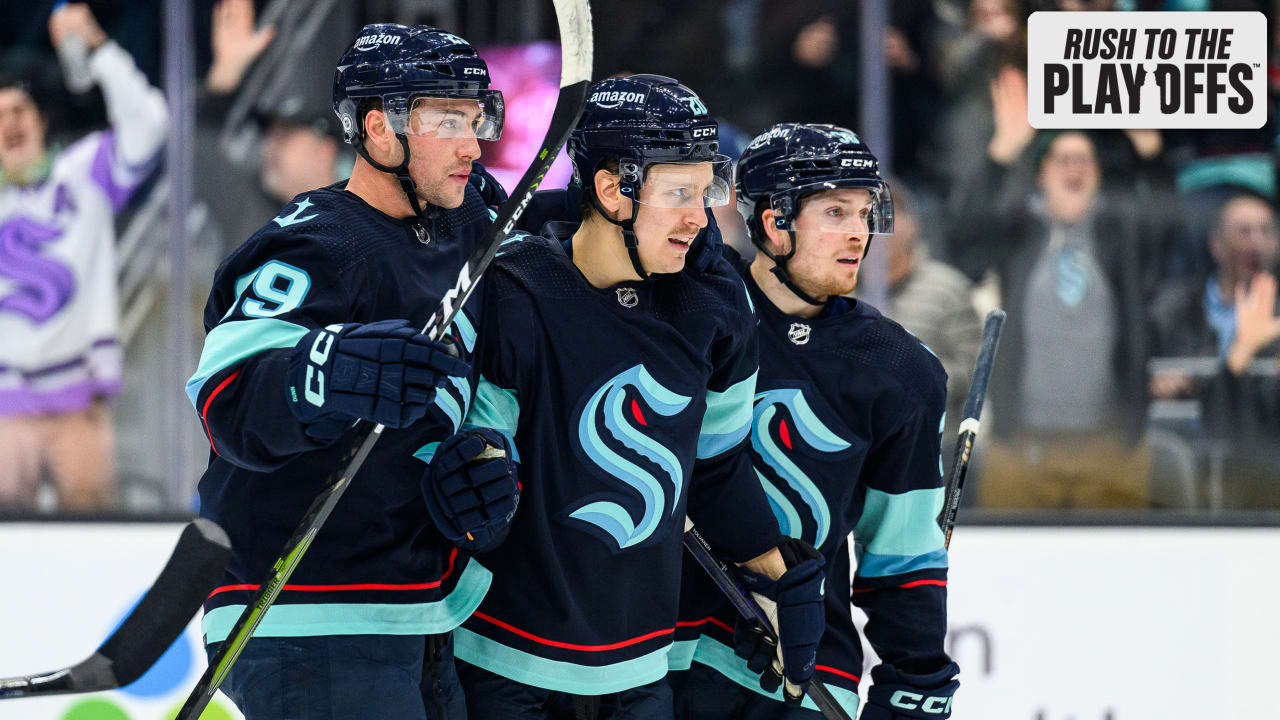 Stanley Cup Playoffs Buzz Kraken try to widen lead for 1st wild card