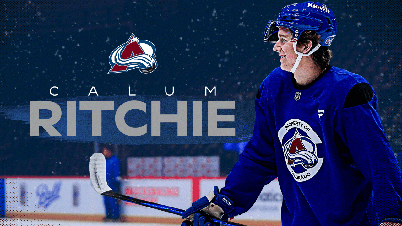 After Busy Summer, Calum Ritchie Takes on First NHL Training Camp ...
