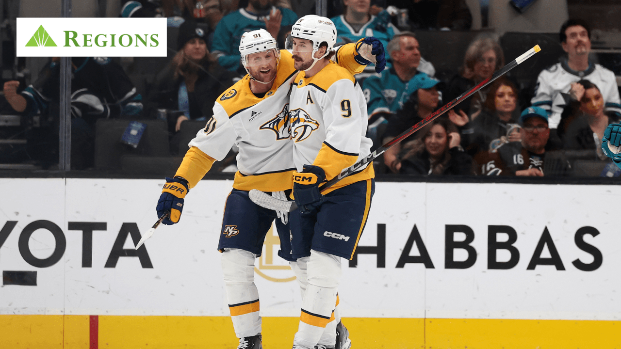 Nashville Predators Secure Fourth Win in Row with Victory over Sharks