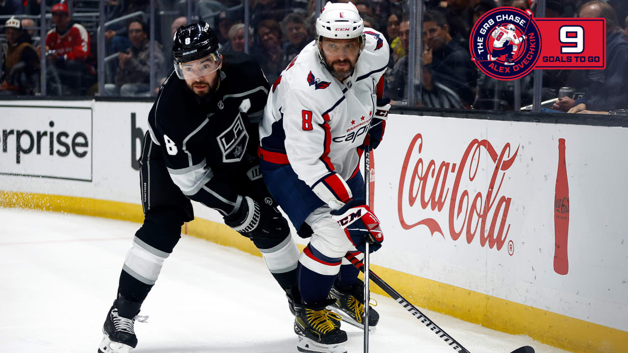 Kings aiming to slow Ovechkin's historic march toward Gretzky goal mark | NHL.com