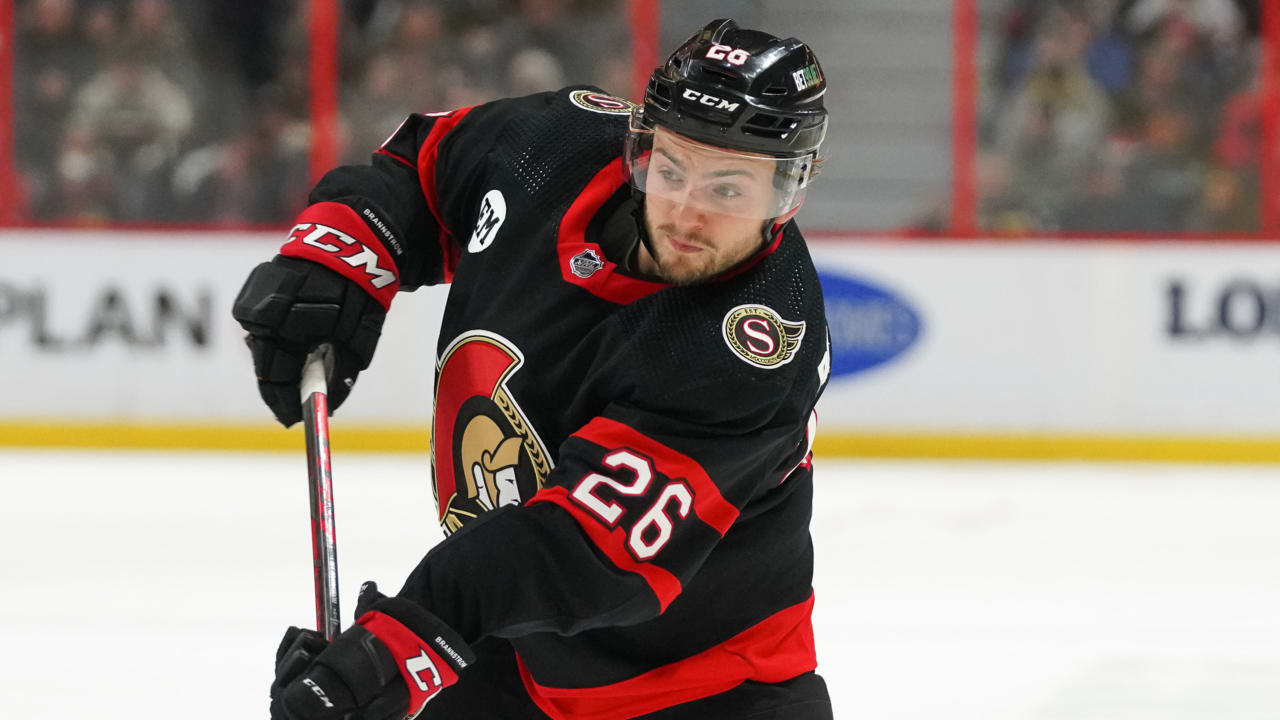 Brannstrom signs one-year, $900,000 contract with Senators
