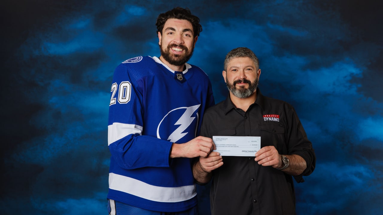 Bryan Stern honored as Lightning Community Hero | Tampa Bay Lightning