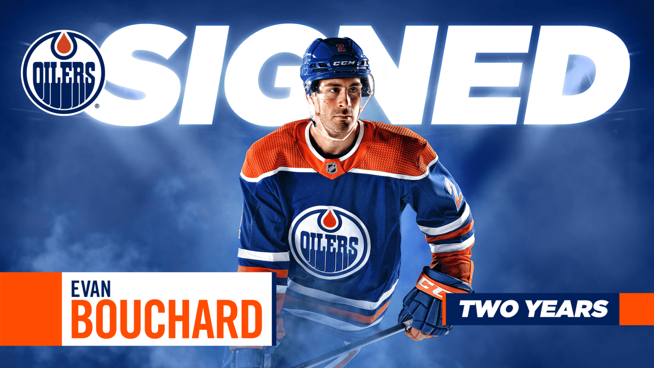 RELEASE Oilers sign Bouchard to two-year extension Edmonton Oilers