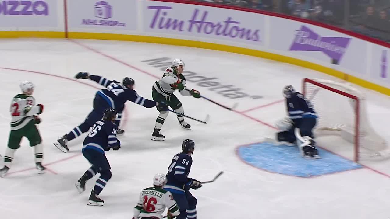 Kirill Kaprizov with a Goal vs. Winnipeg Jets | Minnesota Wild