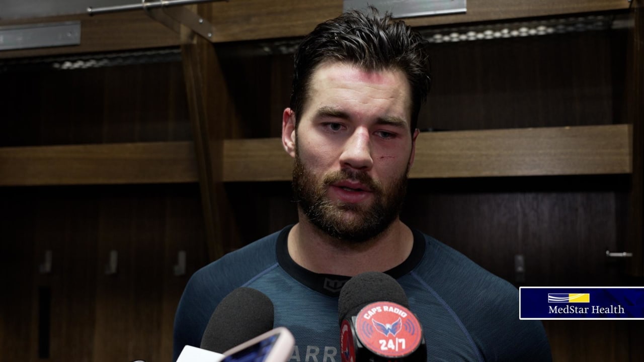 Postgame Tom Wilson Washington Capitals 5635