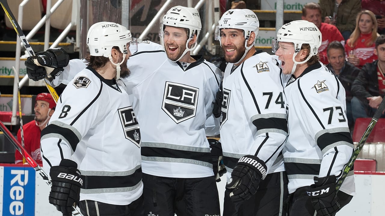 Los Angeles Kings 4, Detroit Red Wings 3: Best photos from L.A.