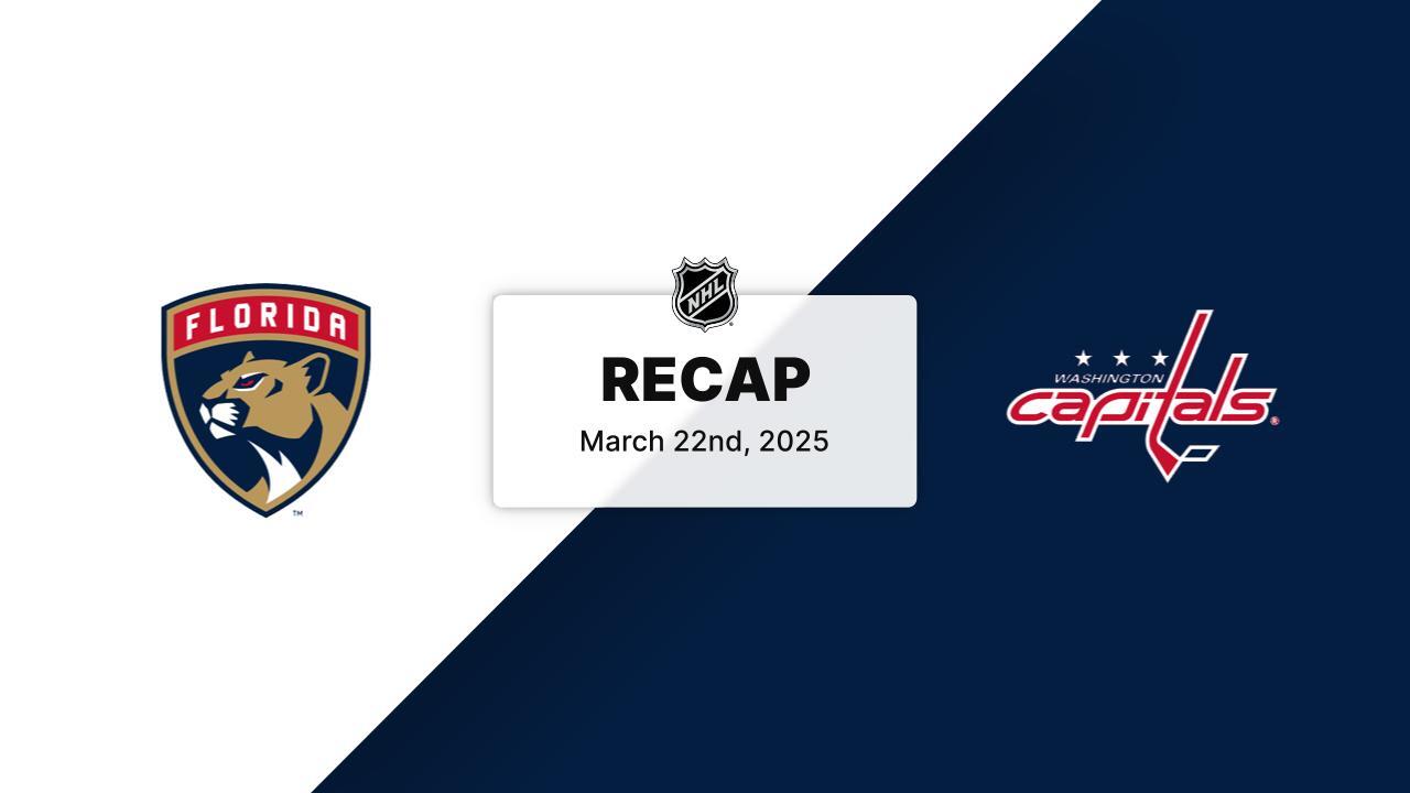 FLA at WSH | Recap | Washington Capitals