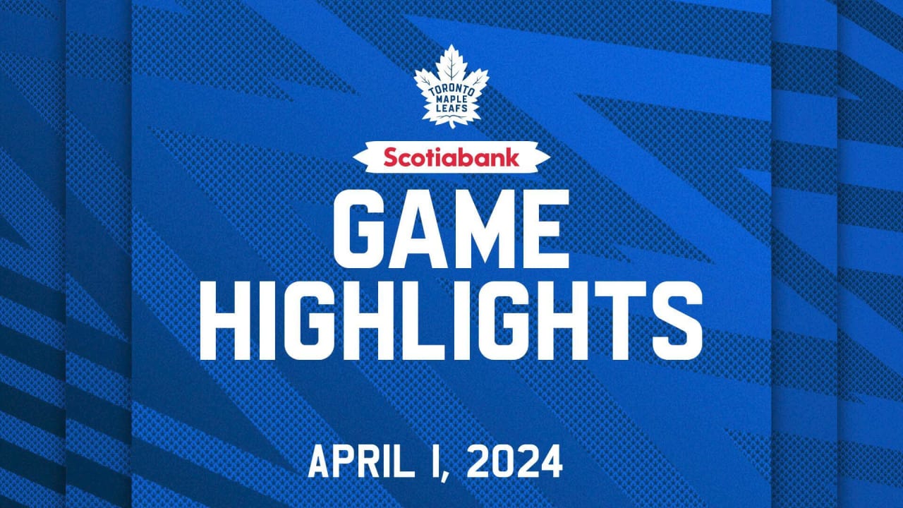 Scotiabank Game Highlights | FLA | Toronto Maple Leafs