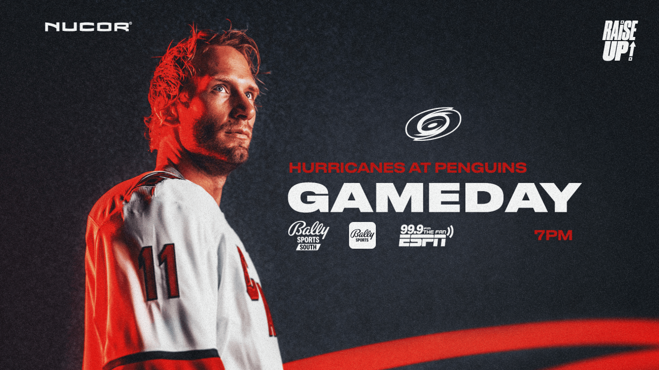 Preview October 18 at Pittsburgh Carolina Hurricanes