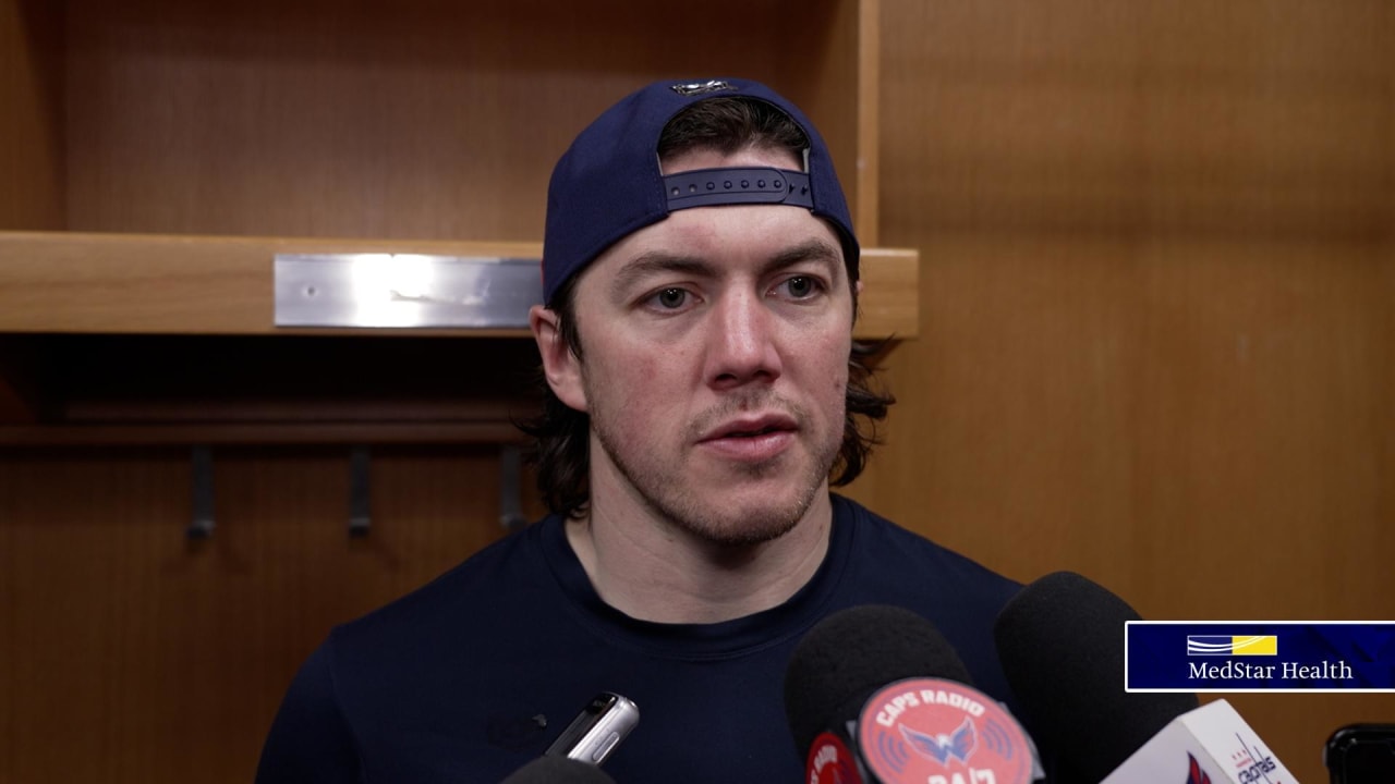 Postgame | TJ Oshie | Washington Capitals