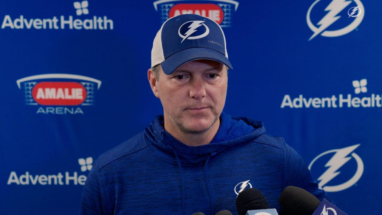 Jon Cooper Pregame 2.29.24 Tampa Bay Lightning