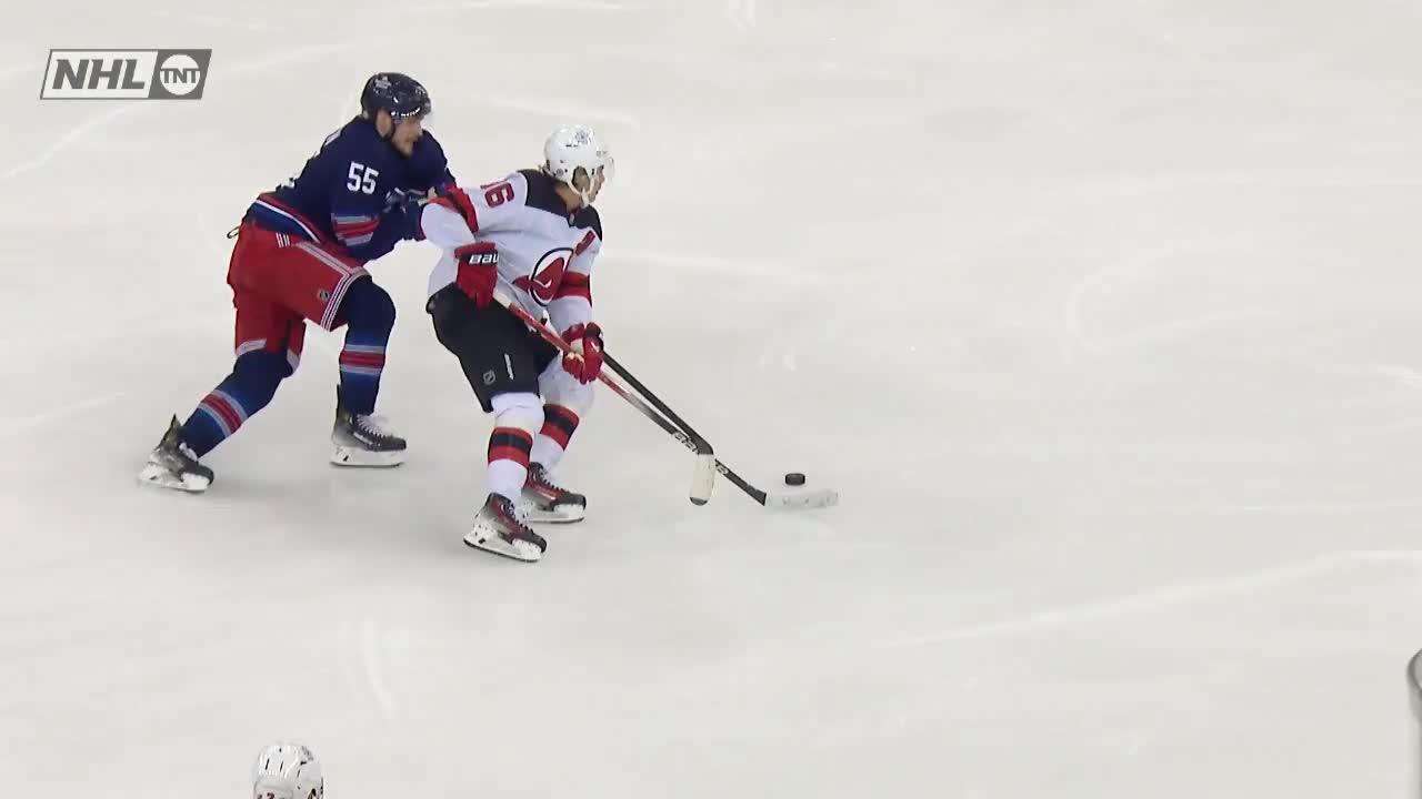 NJD@NYR: Palat Scores Goal Against Igor Shesterkin | New Jersey Devils