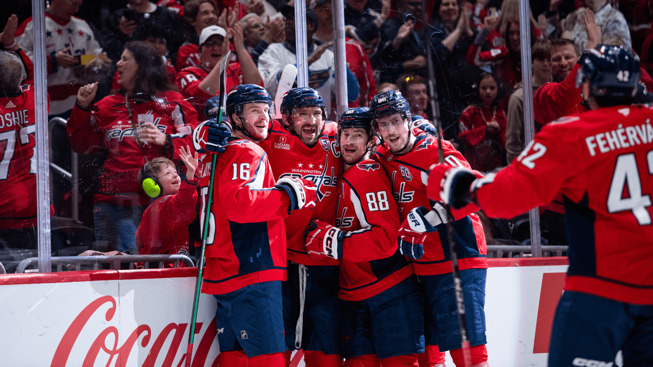 Caps Double Up Cats, 6-3 | Washington Capitals