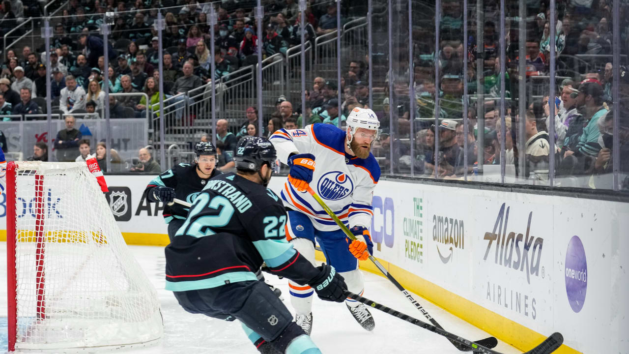 Breathtaking Oilers Still Searching For Their Game After Low-excitement Loss To Kraken Scene Illustration Breathtaking Oilers Still Searching For Their Game After Low-excitement Loss To Kraken Scene Illustration
